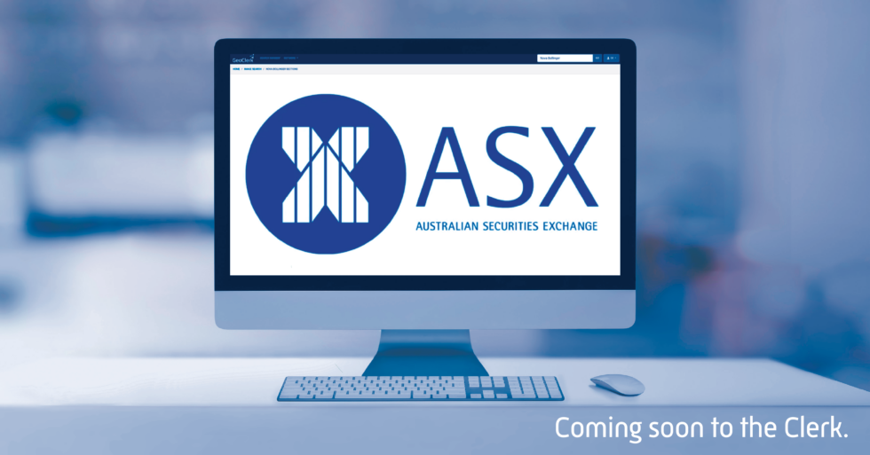 GeoClerk Launches Game-Changing ASX Feed