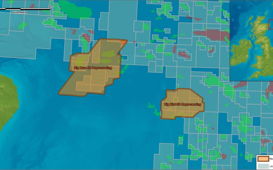 Searcher announces 3D reprocessing projects in North Sea, UK